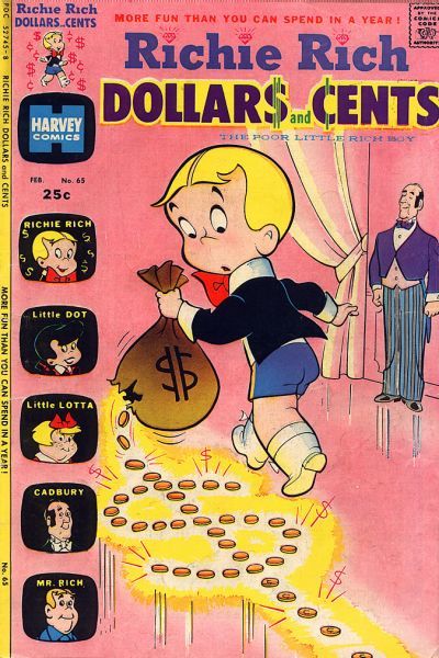 Richie Rich Dollars and Cents #65 Comic