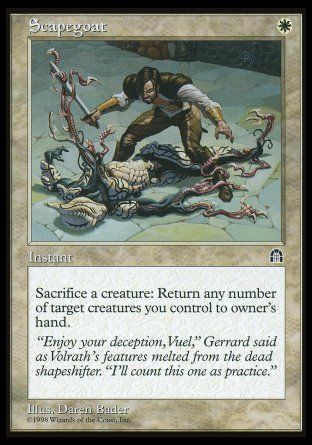 Scapegoat (Stronghold) Trading Card