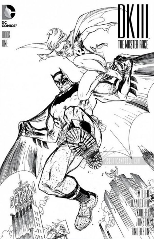The Dark Knight III: The Master Race #1 (Campbell Sketch Variant)