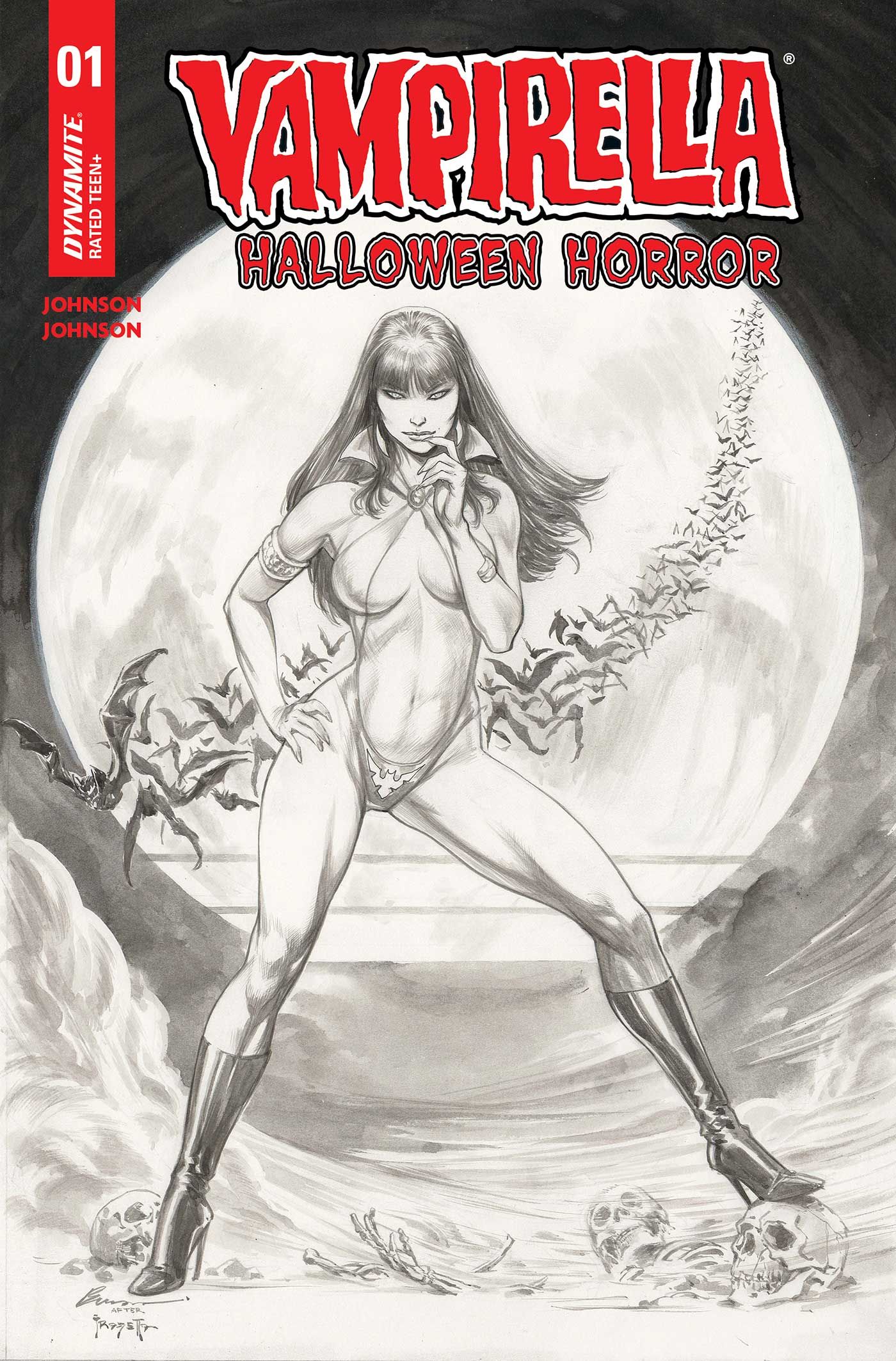 Vampirella Halloween Horror #1 (Cvr N Buzz Line Art Foc Bonus Variant) Comic