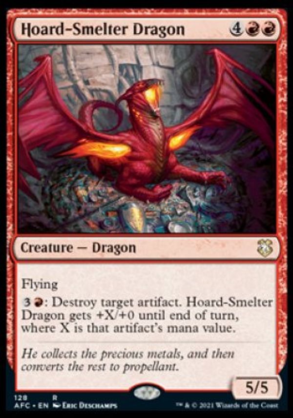 HoardSmelter Dragon (D&D Realms Commander Decks) Value