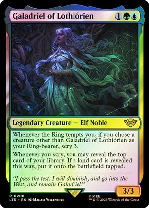 Galadriel of Lothlorien (The Lord of the Rings - Foil)