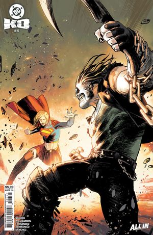 DC K.O. #4 (Cvr D Rafael Albuquerque Card Stock Variant)