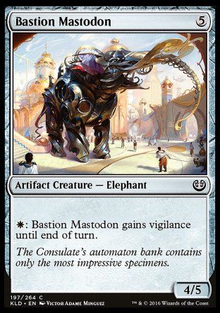 Bastion Mastodon (Kaladesh) Trading Card