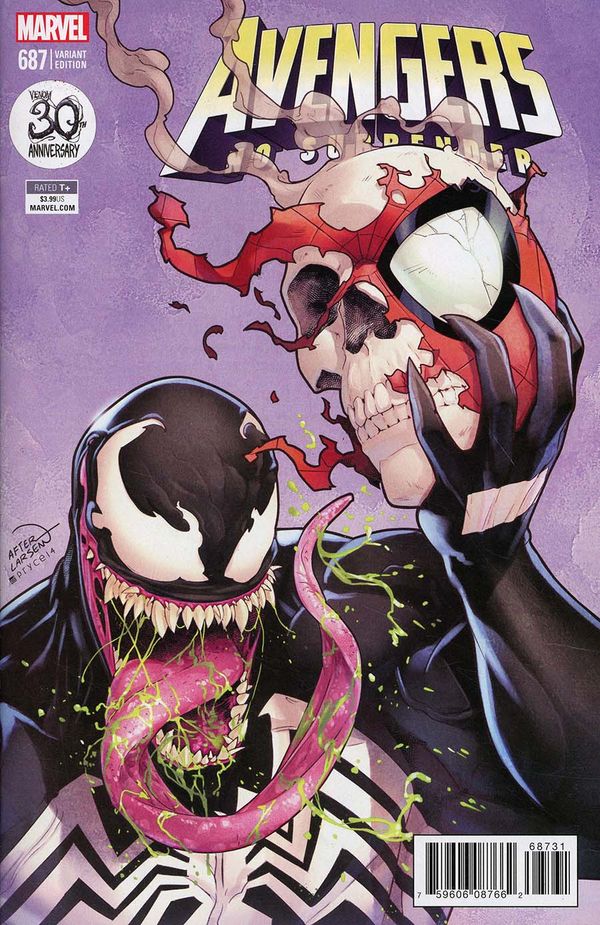 Avengers #687 (Venom 30th Variant Leg)