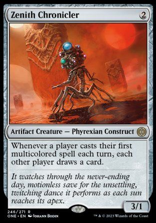 Zenith Chronicler (Phyrexia: All Will Be One) Trading Card