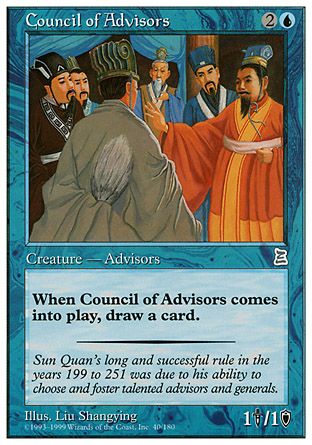 Council of Advisors (Portal Three Kingdoms) Trading Card