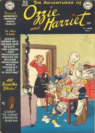 The Adventures of Ozzie and Harriet #3 Comic