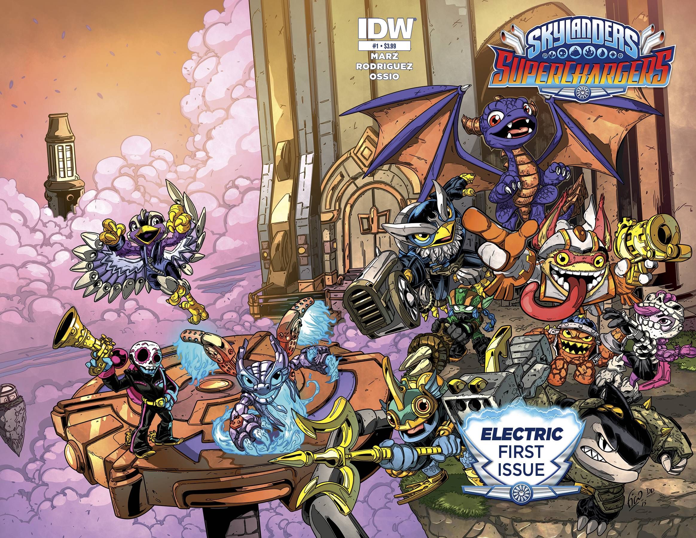 Skylanders Superchargers #1 Comic