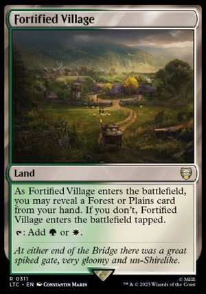 Fortified Village (The Lord of the Rings Commander Decks)