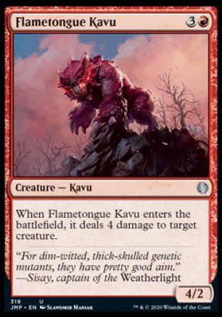 Flametongue Kavu (Jumpstart) Trading Card