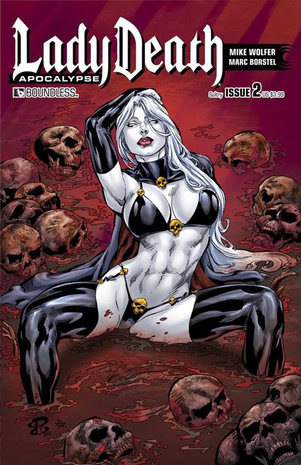Lady Death: Apocalypse #2 (Sultry Cover)