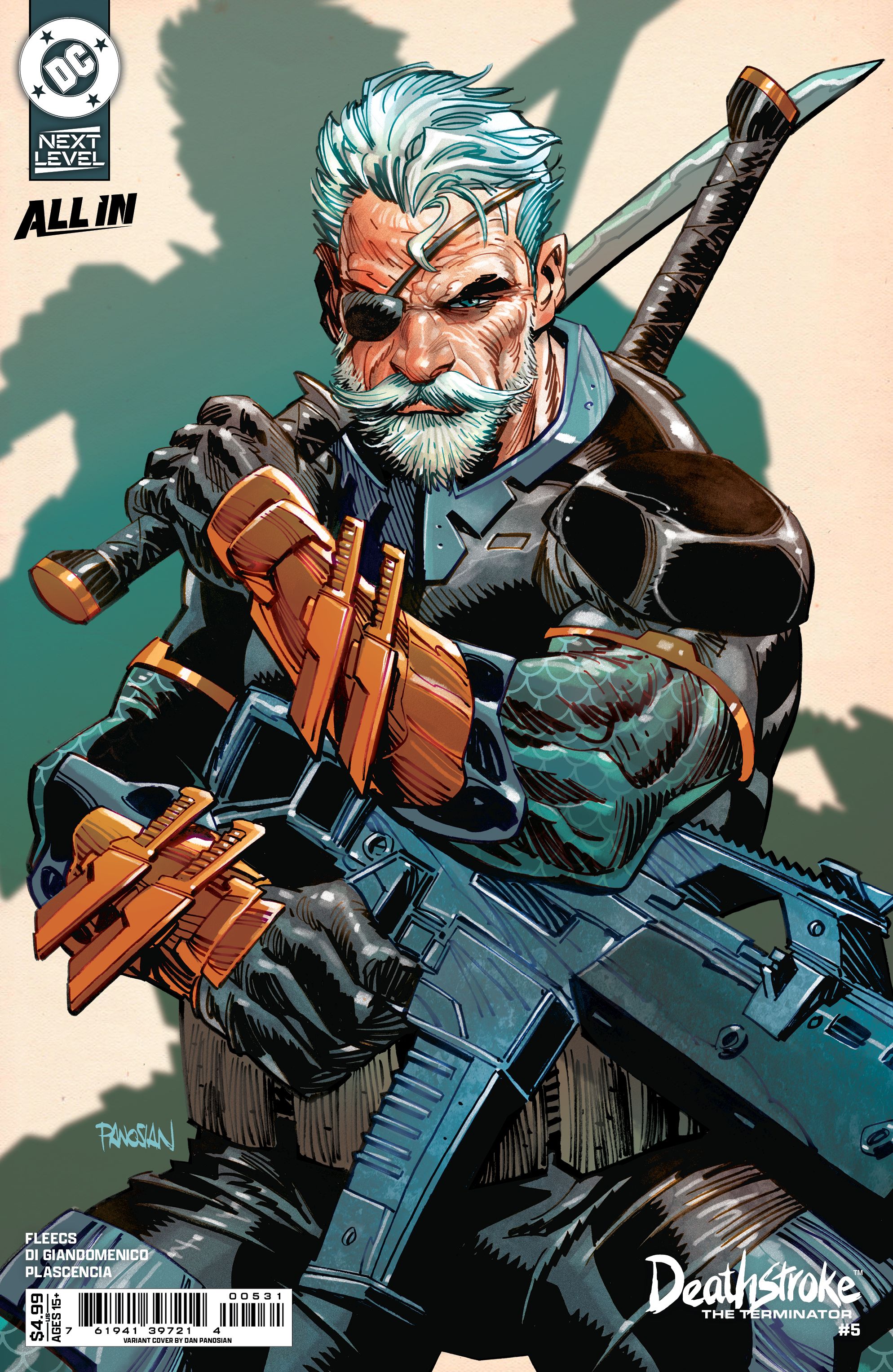 Deathstroke The Terminator #5 (Cvr C Dan Panosian Card Stock Variant) Comic