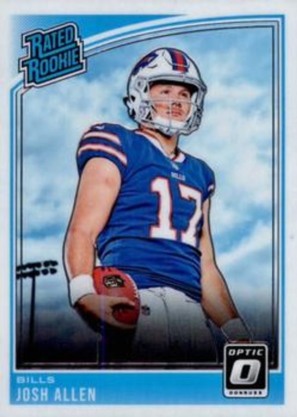 Josh Allen 2018 Donruss Optic Football #154
