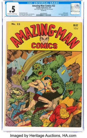 Amazing Man Comics #22