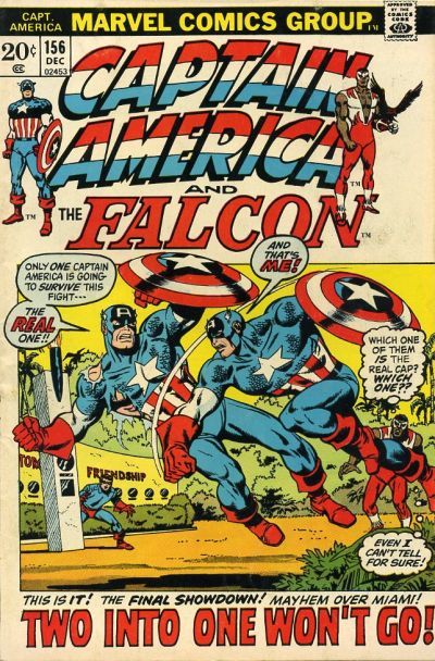 Captain America #156 Comic