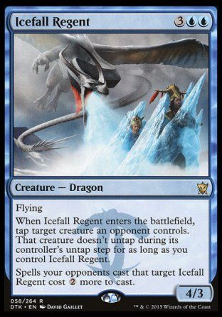 Icefall Regent (Dragons of Tarkir) Trading Card