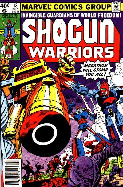 Shogun Warriors #18 Comic