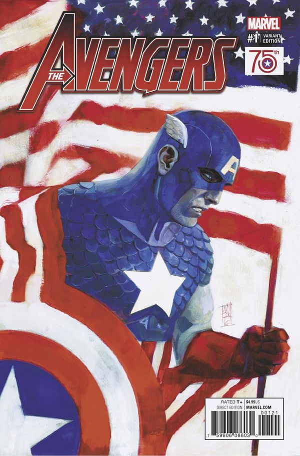 Avengers #1 (Captain America 75th Anniversary)