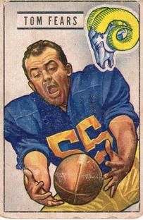 Tom Fears 1951 Bowman #6 Sports Card