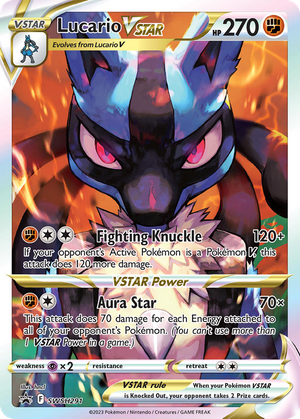 Lucario VSTAR (SWSH291) - SWSH Black Star Promos