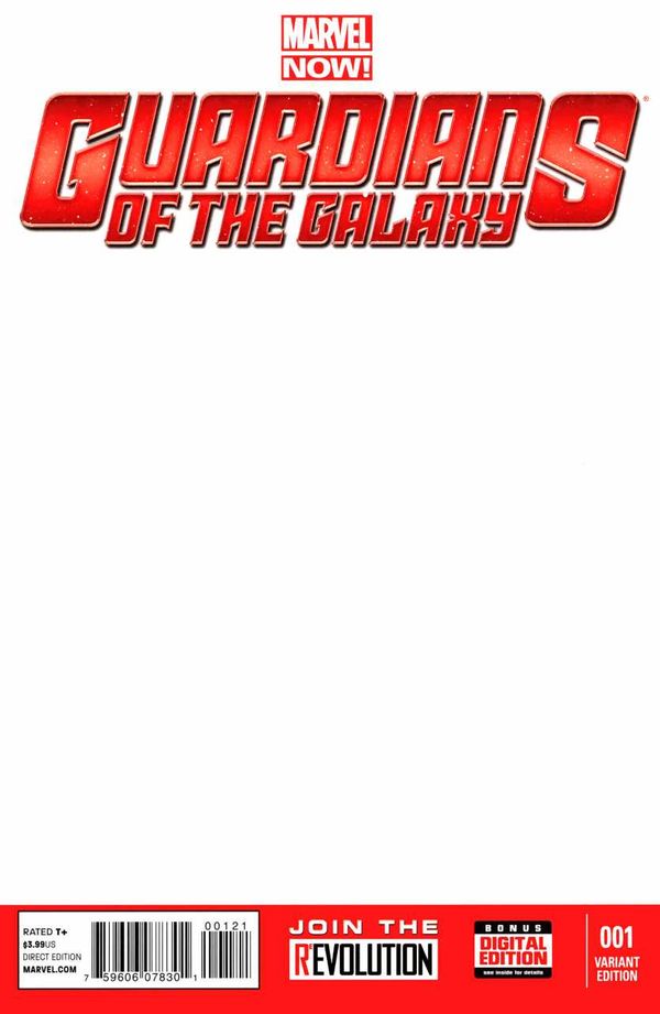 Guardians of the Galaxy #1 (Blank Sketch Edition)