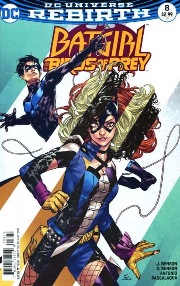 Batgirl & the Birds of Prey #8 (Variant Cover)