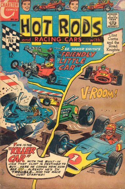 Hot Rods and Racing Cars #94 Comic