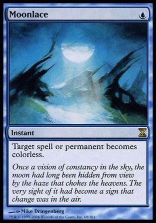 Moonlace (Time Spiral) Trading Card