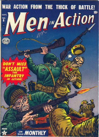 Men In Action #6 Comic