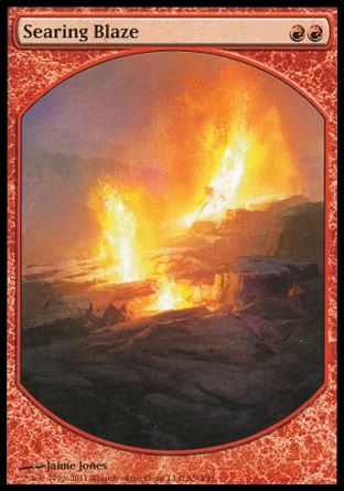 Searing Blaze (Player Rewards Promos) Trading Card