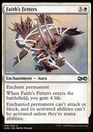 Faith's Fetters (Ultimate Masters) Trading Card