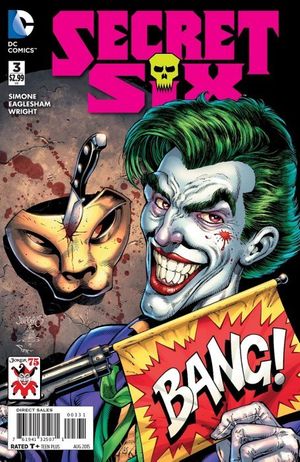 Secret Six #3 (The Joker Variant Cover)