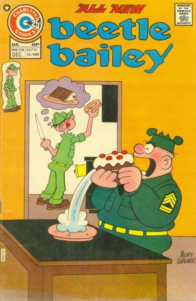 Beetle Bailey #108 Comic