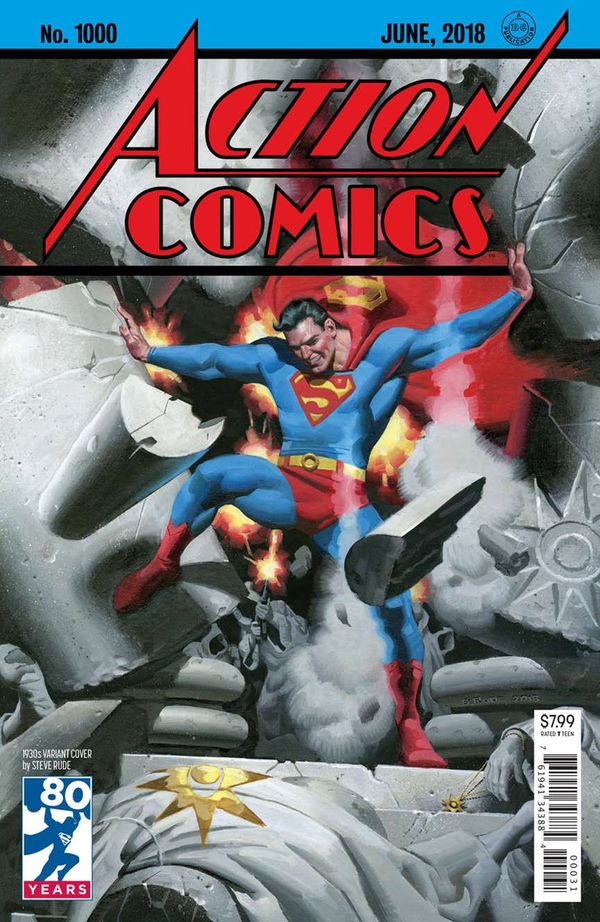 Action Comics #1000 (1930's Variant Cover)