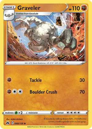 Graveler (68/159) - Crown Zenith