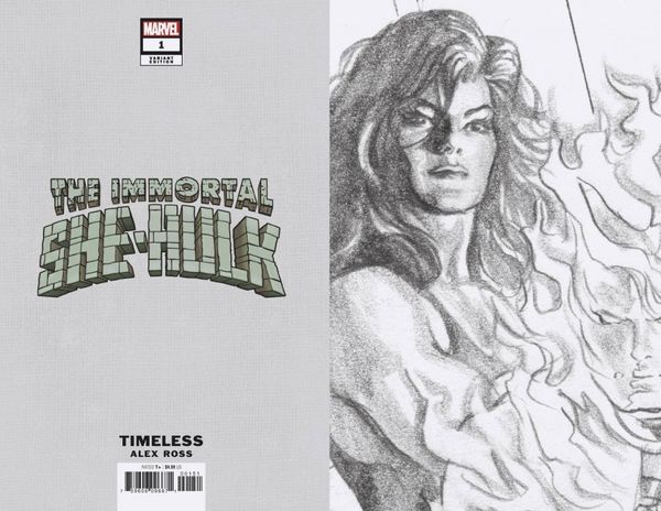 Immortal She-Hulk #1 (Ross Sketch Cover)