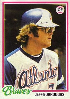  1972 Topps # 191 Jeff Burroughs Texas Rangers
