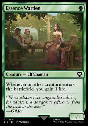 Essence Warden (The Lord of the Rings Commander Decks)