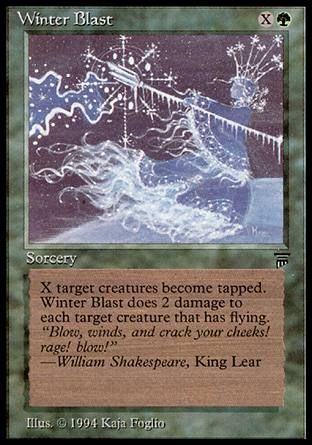 Winter Blast (Legends) Trading Card