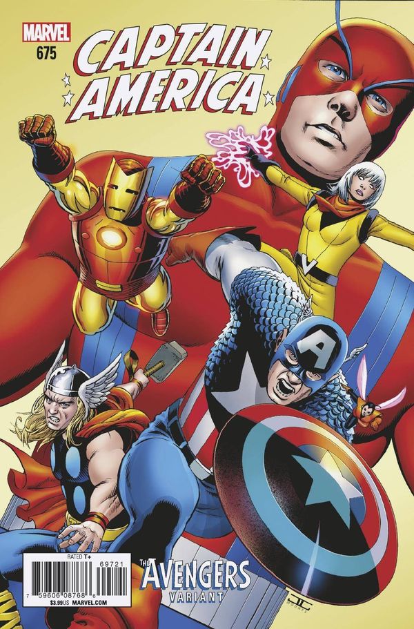 Captain America #697 (Cassaday Avengers Variant Leg)