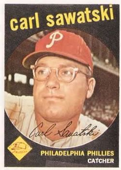 Carl Sawatski 1959 Topps #56 Sports Card