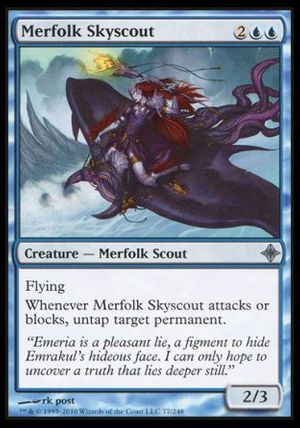 Merfolk Skyscout (Rise of the Eldrazi)