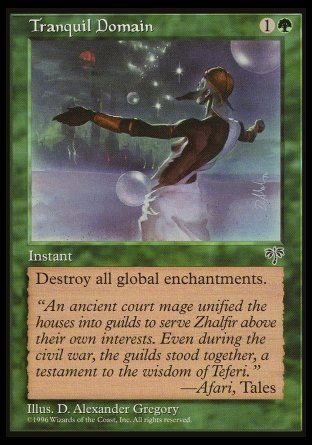 Tranquil Domain (Mirage) Trading Card