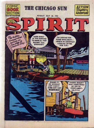 Spirit Section #5/20/1945 Comic