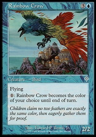 Rainbow Crow (Invasion) Trading Card