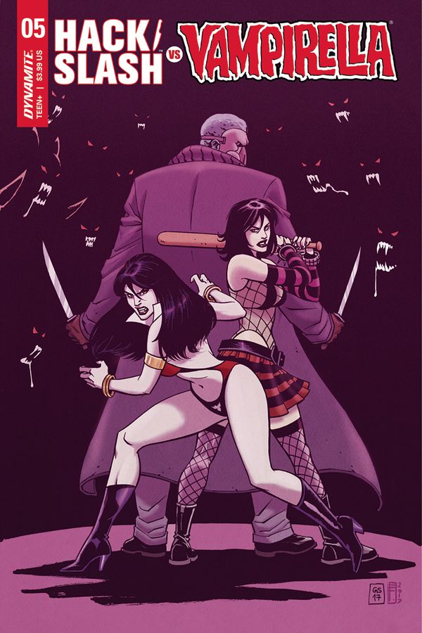 Hack/Slash vs. Vampirella #5 (Cover B Sudzuka)