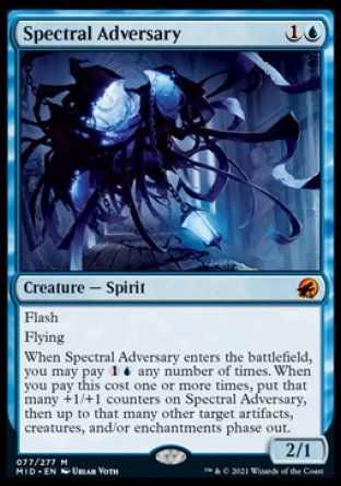 Spectral Adversary (Innistrad: Midnight Hunt) Trading Card