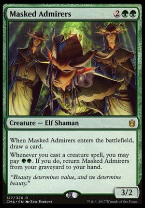 Masked Admirers (Commander Anthology) Value - GoCollect
