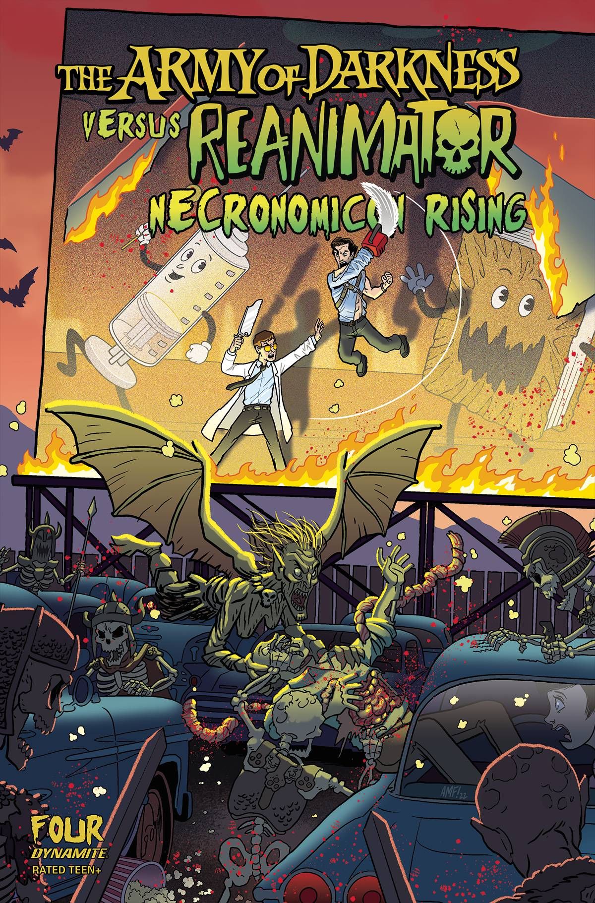 Army of Darkness vs. Reanimator: Necronomicon Rising #4 Comic